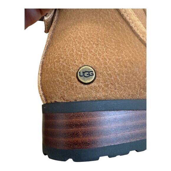 UGG Suede Chelsea Boots Tan Size 6 | New Without Box - Picture 6 of 7